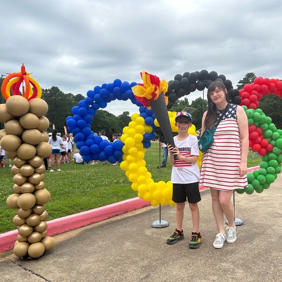 Cute American/Fourth of July sleeveless dress - Picture 4 of 6